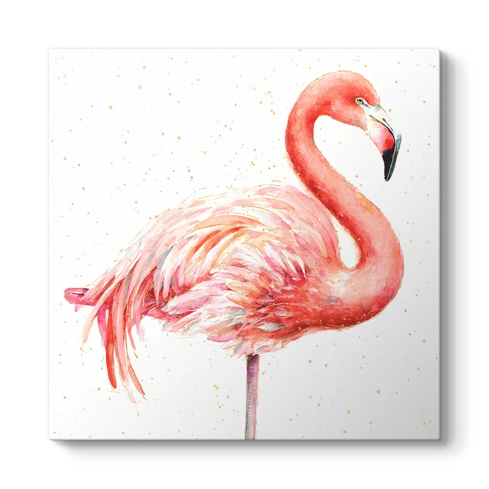 Zarif Flamingo Tablosu